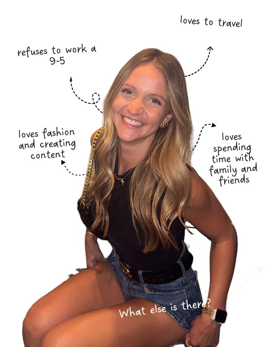 Danielle Copeland — loves fashion, travel, creating content, and refuses to work a 9-5